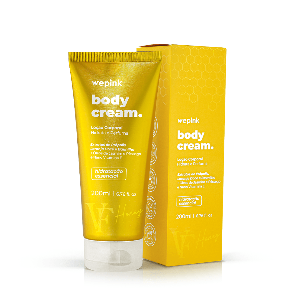 Body Cream VF Honey Desodorante Hidratante 200ml