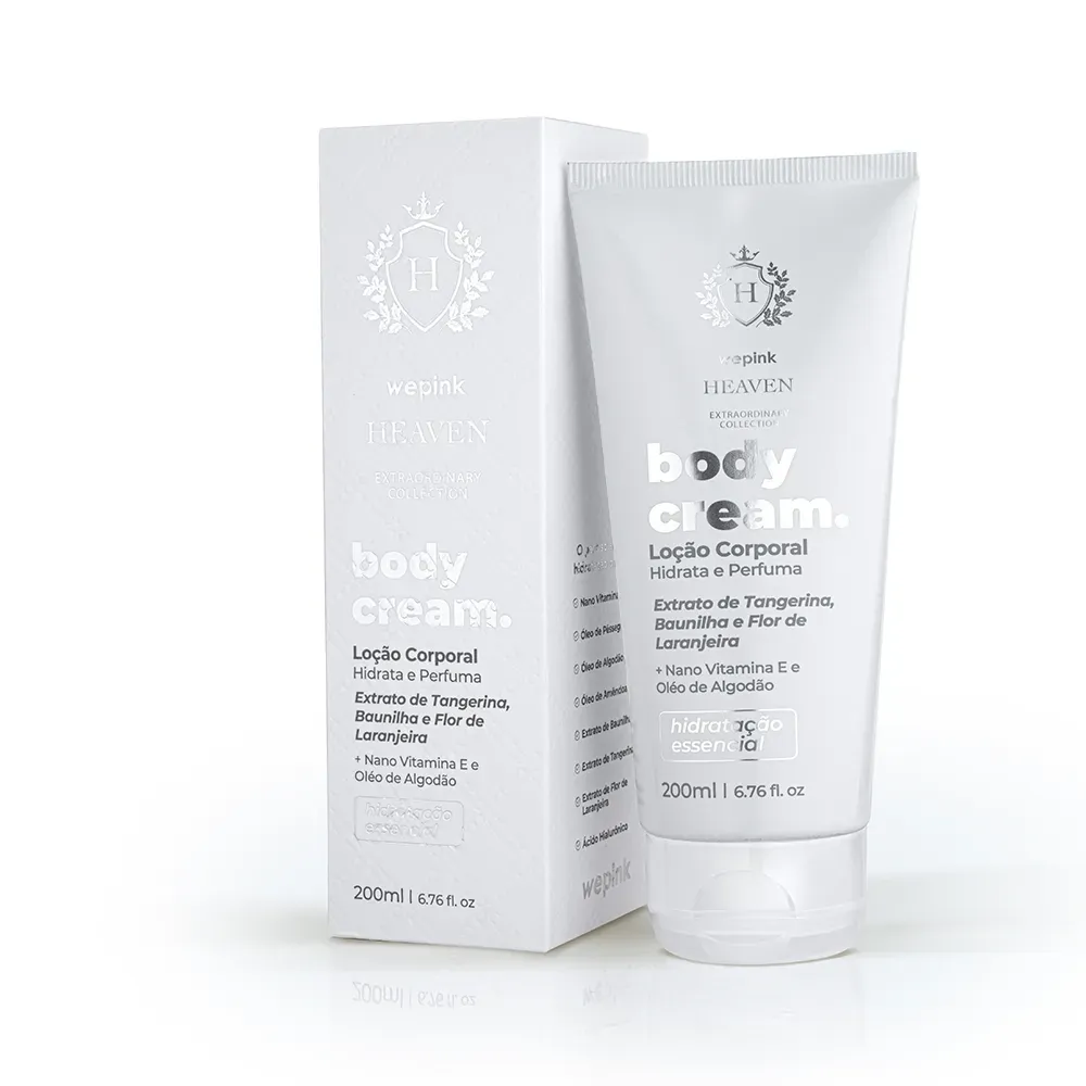 Body Cream Heaven Desodorante Hidratante 200ml