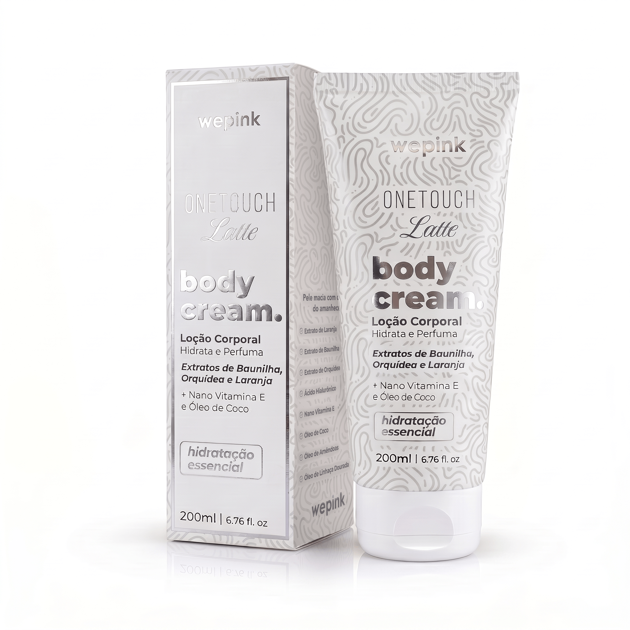 Body Cream One Touch Latte Desodorante Hidratante 200ml