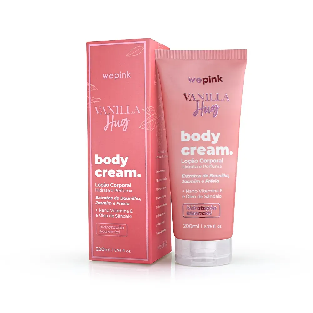 Body Cream Vanilla Hug Desodorante Hidratante 200ml