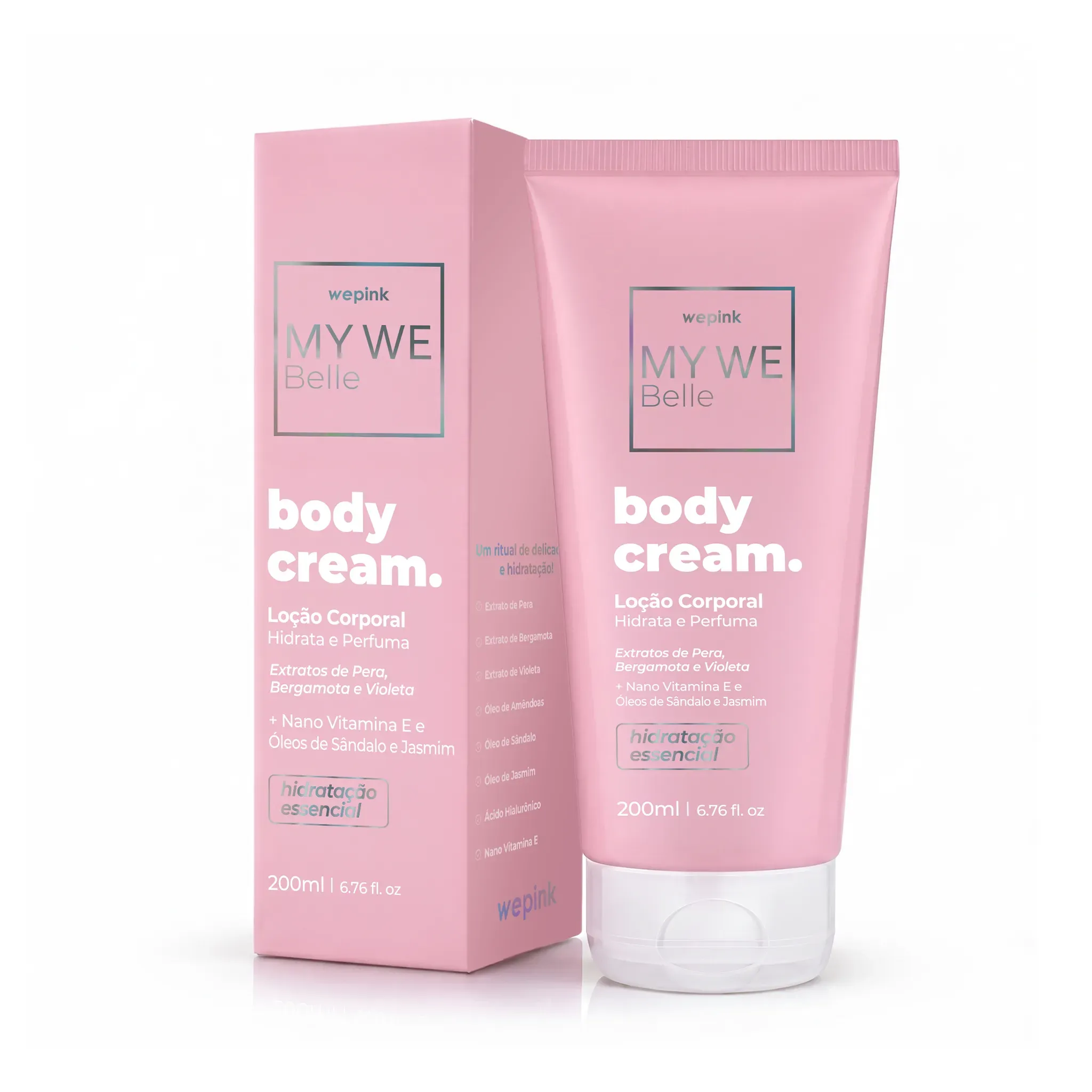Body Cream My We Belle Desodorante Hidratante 200ml
